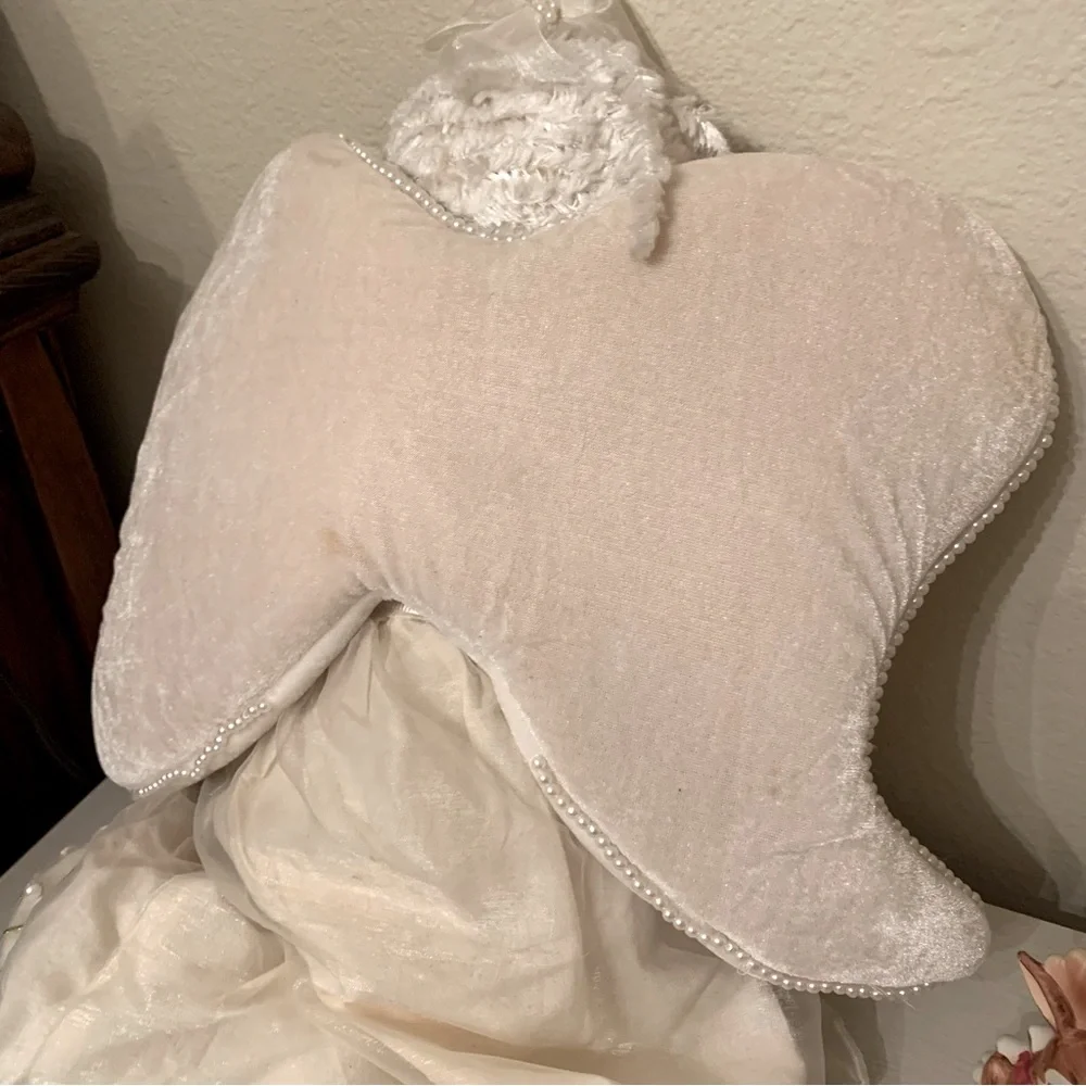 Soft Sculpture Angel Doll Christmas - Picture 4 of 10